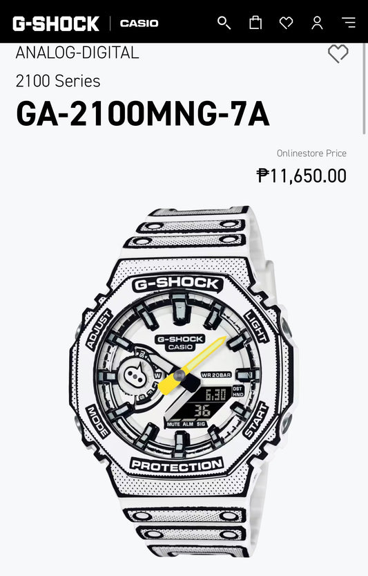 Premium White Sports Analog-Digital Watch with Designer Dial & Resin Strap