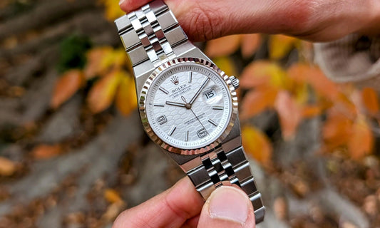 Luxury Silver Datejust Automatic Watch with Fluted Bezel & Jubilee Bracelet